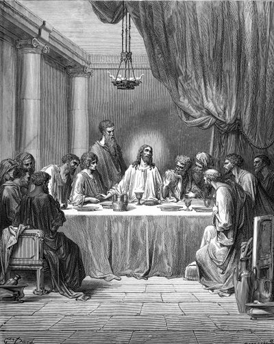 The Last Supper - Bible by Gustave Dore